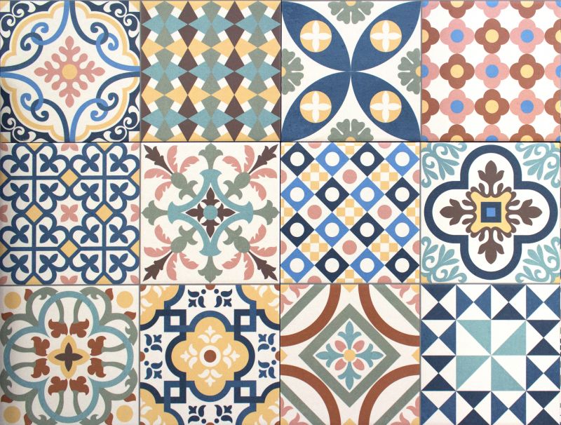 Vibrant Tile Patterns